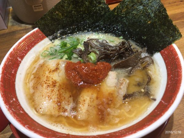 「赤」@博多ラーメン いち福の写真