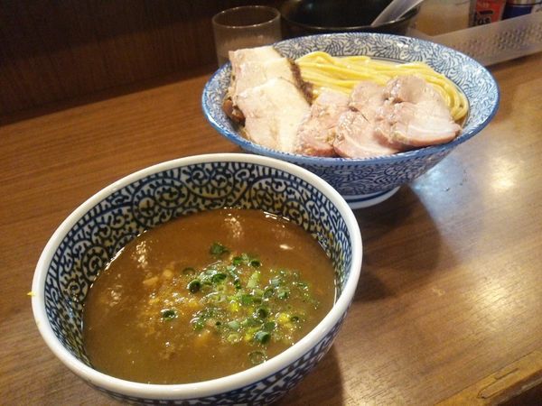 「チャーシュー特濃煮干しつけ麺 大盛」@煮干しつけ麺 宮元の写真