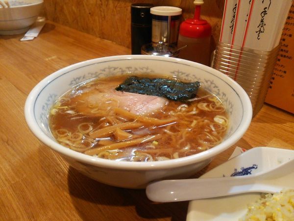 「半炒飯ラーメン 900円」@平和軒の写真
