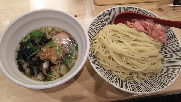 「塩つけ麺」@焼きあご塩らー麺 たかはし 渋谷店の写真
