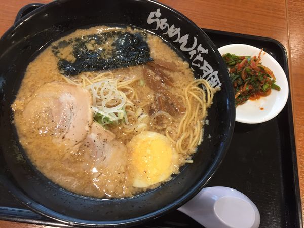 「嵐げんこつらあめん¥680」@らあめん花月嵐 昭島モリタウン店の写真