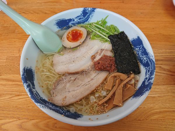 「なんなん塩らーめん セット 830円」@麺屋 なんなんの写真