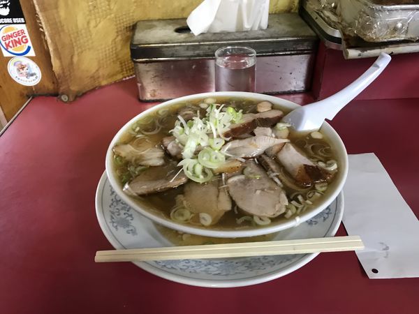 「肉の多いチャーシュー麺」@かし亀の写真