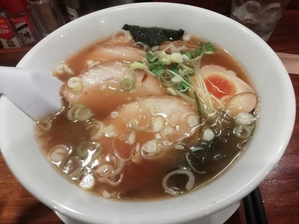 「和風醤油らーめん＋チャーシュー」@らーめん秀鳳の写真