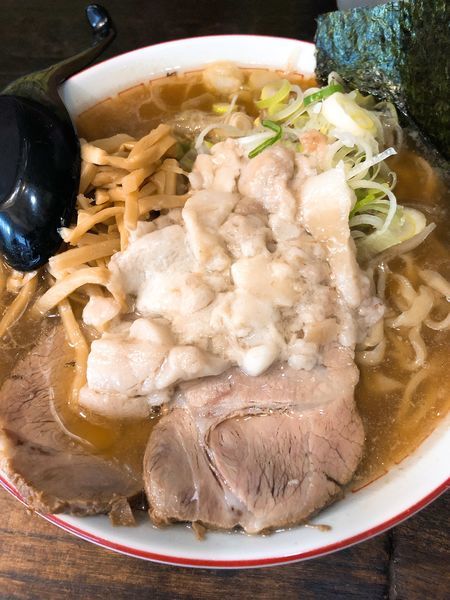 「ラーメン 小 （身入り無料） ¥650」@手打ち中華そば 酒田 平間店の写真