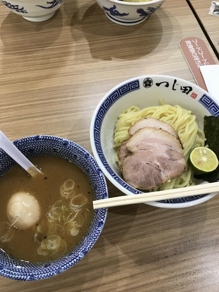 「味玉つけ麺」@つじ田 ららぽーと富士見店の写真