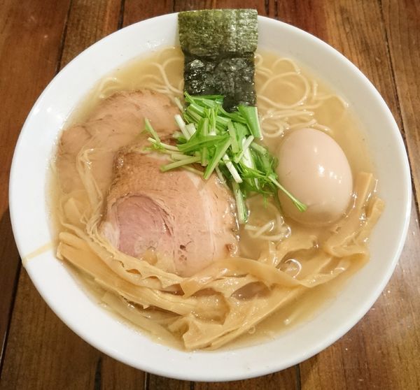 「特製塩旨そば＋麺大盛」@武麗舞の写真