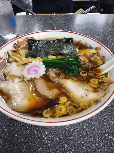 「青島チャーシュー　麺大盛」@青島食堂 南万代店の写真