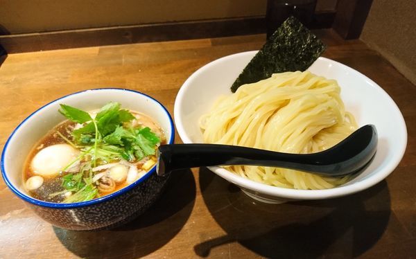 「味玉つけ麺大盛 正油」@麺屋 食べいろの写真