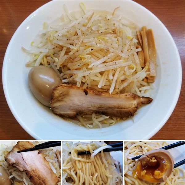 「まぜそば＋味玉＝850円」@中華そば 七麺鳥の写真
