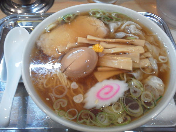 「ワンタン麺小 1100円」@一ツ橋 大勝軒の写真