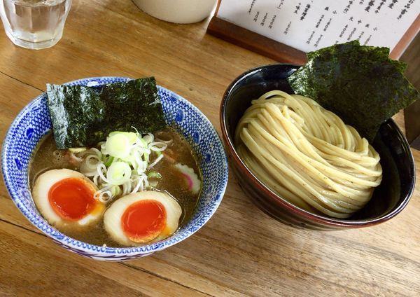 「２号つけ蕎麦 中盛」@中華蕎麦 サンジの写真