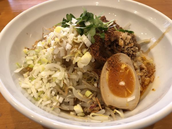 「濃厚汁なし担々麺（温）　￥９００」@Chinese Dining 胡食 ~kokuu~の写真