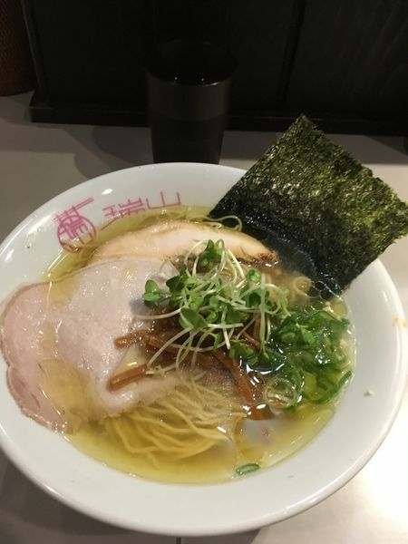 「しおそば」@中華蕎麦 瑞山（ZUIZAN）の写真