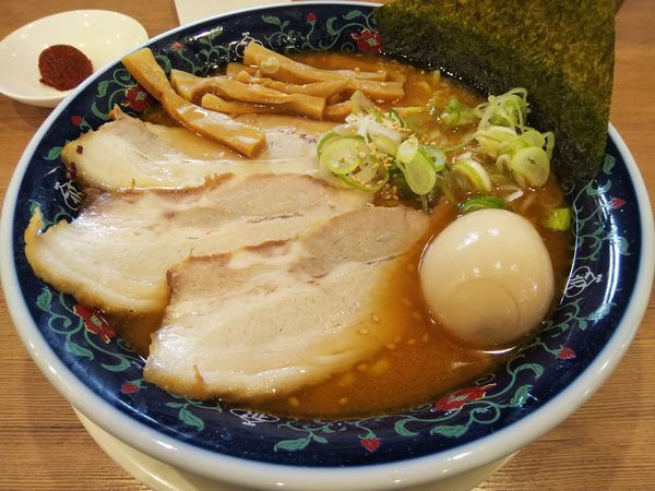 「特製からし味噌ラーメン　（大盛）　※スタンプカードで無料」@凌駕 IDÉAの写真