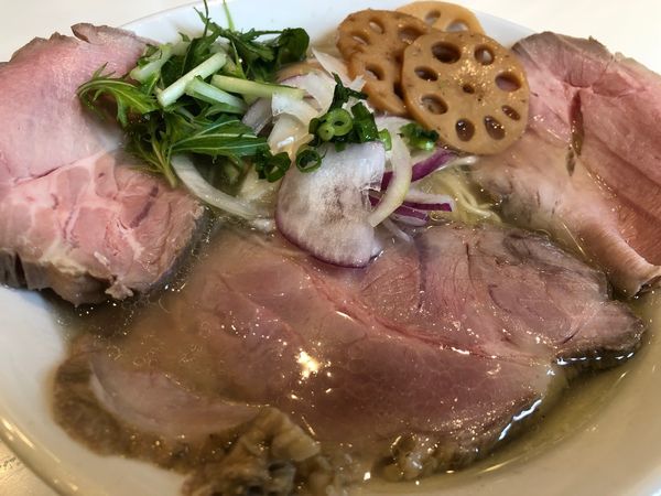 「特製塩そば」@麺や 彩～iro～の写真