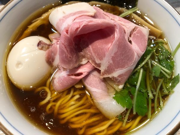 「特製四つ葉そば」@中華そば 四つ葉の写真