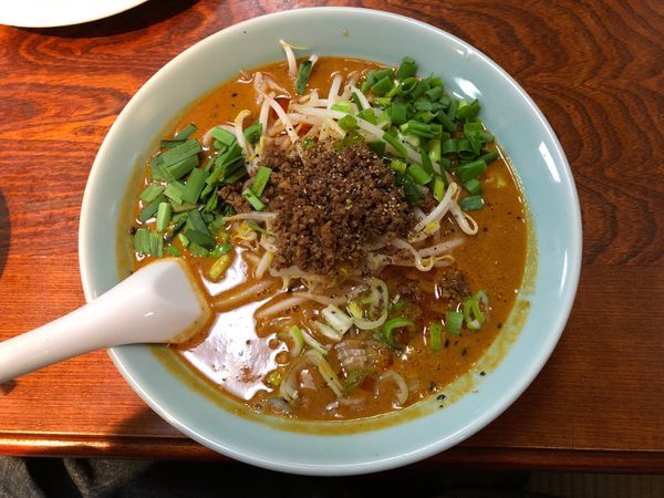 「四川担担麺（中辛）」@味菜館の写真