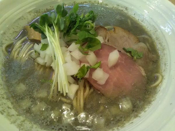 「煮干しソバ、潮、ビター750円」@The Noodles & Saloon Kiriyaの写真