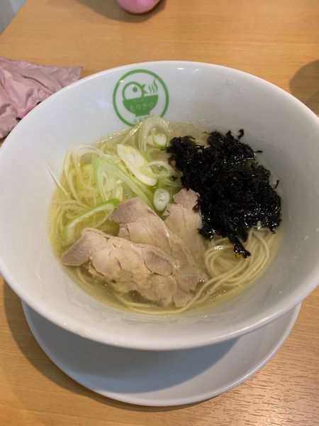 「あっさり鳥中華(細麺)」@ラーメン もりきや 世田谷店の写真