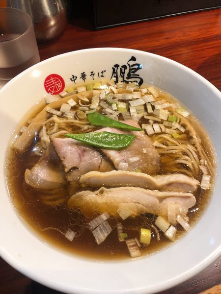 「本枯醤油そば」@中華そば 鵬の写真