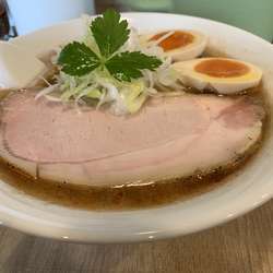 海老汐らぁめん 並 830円 ＋ 味玉 100円