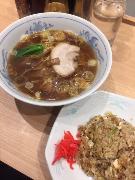 「半チャンラーメン 800円」@ふぢのの写真