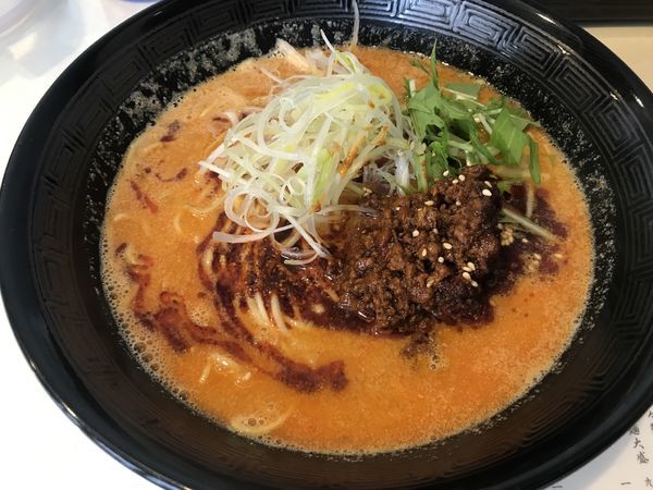 「白胡麻坦々麺」@四川担々麺いぶし銀の写真