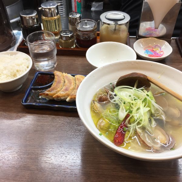 「浅利そば＋Aランチ」@塩そば 加とうの写真