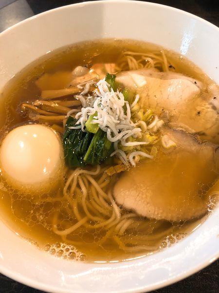「煮干soba味玉 ¥900」@麺バル HACHIKINの写真