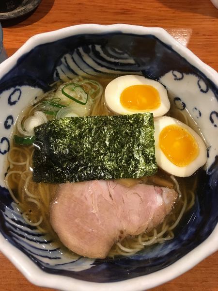 「中華そば＋たまご」@中華そば 榮じの写真