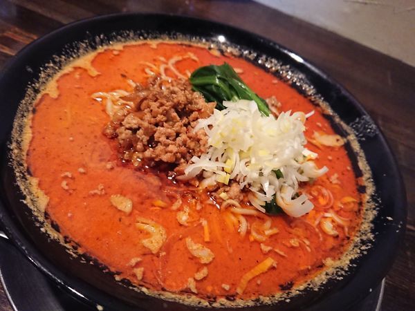 「四川担々麺 4辛 850円」@長尾中華そば 中央店の写真