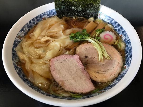 「ワンタン麺  850円」@中華そば いがらしの写真