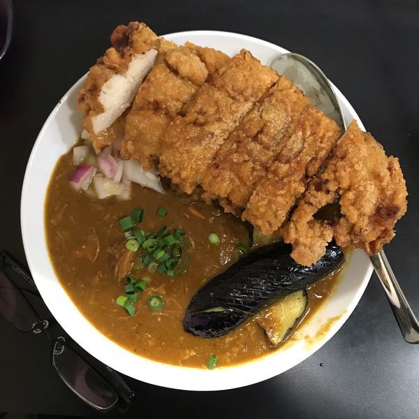 「カリー＆ライス(ミニサラダ付き)＋トッピング」@ETHNIC STYLE CURRY SHINの写真