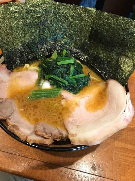 「チャーシューメン(850円)+のり(100円)」@末廣家の写真