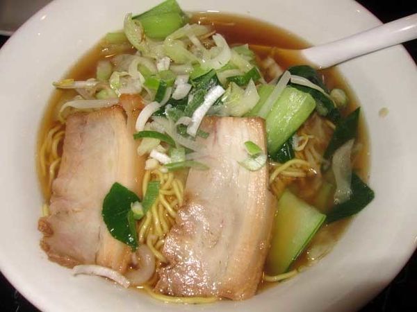 「醤油ラーメン　500円」@八仙宮の写真