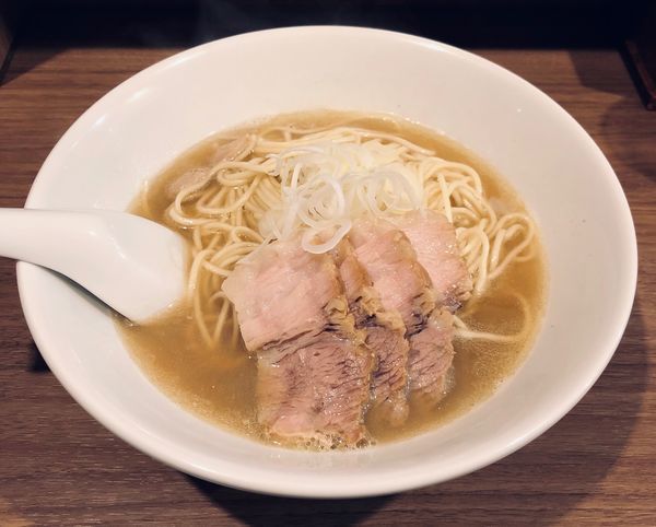 「肉そば（小￥750）」@自家製麺 伊藤 浅草店の写真