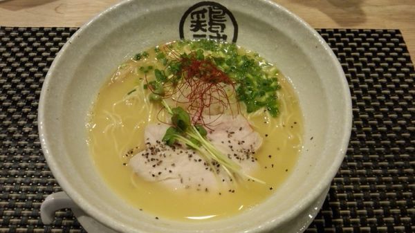 「鶏白湯らーめん788円」@らーめん熱田 鶏白湯 鶏神 イオンモール熱田店の写真