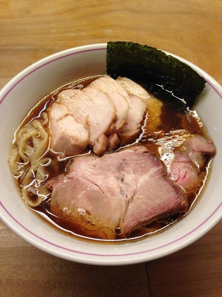 「鷄叉焼麺 1000円」@白河手打中華そば  一番いちばんの写真