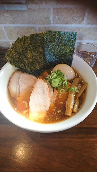 「醤油らーめん+スペシャル(380円)」@まるもり製麺の写真