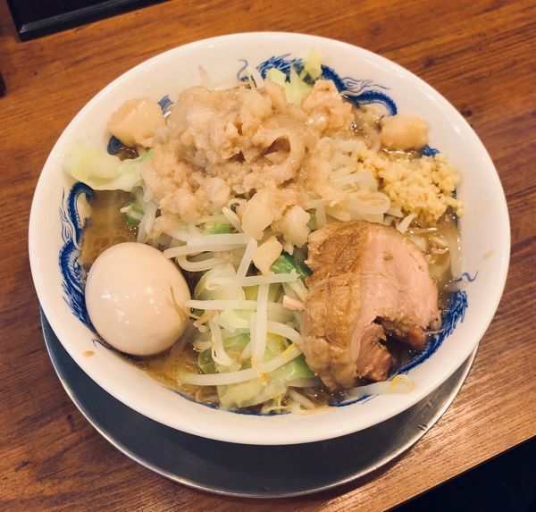 「味玉ラーメン（並￥780）」@ジャンクガレッジ 森下店の写真