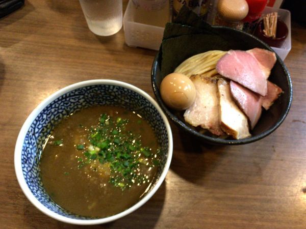 「特製極濃煮干しつけ麺（並）」@煮干しつけ麺 宮元の写真