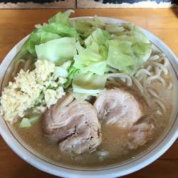 初心を忘れるなXmasラーメン＋ニンニク