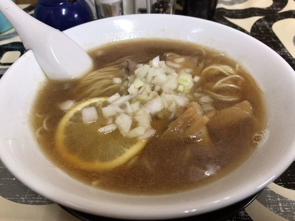 「煮干しそば」@寺カフェ 中華そば水加美の写真