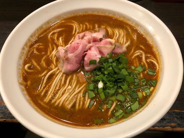 「【旅立ち限定】川藤式坦々麺」@灰汁中華 丿貫 福富町本店の写真