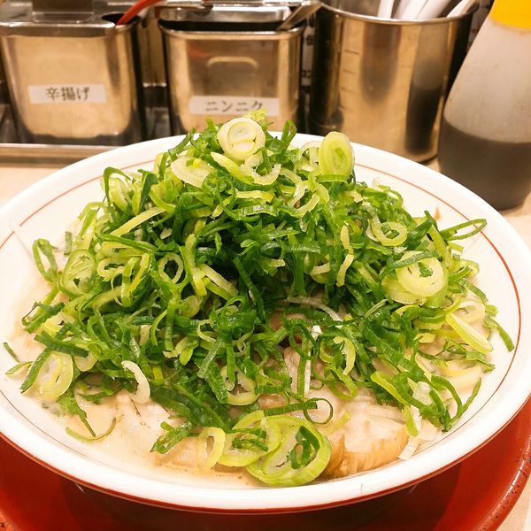 「ねぎだくラーメン」@替玉千里眼 志木店の写真