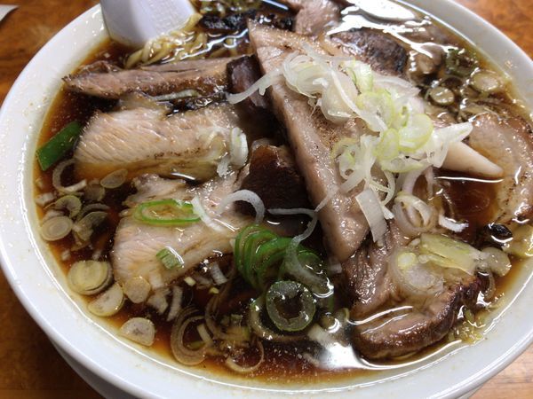 「チャーシュー多い麺」@かし亀の写真