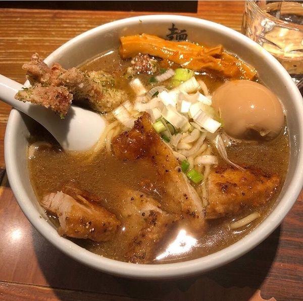 「らーめん二天」@麺屋武蔵 二天 池袋店の写真