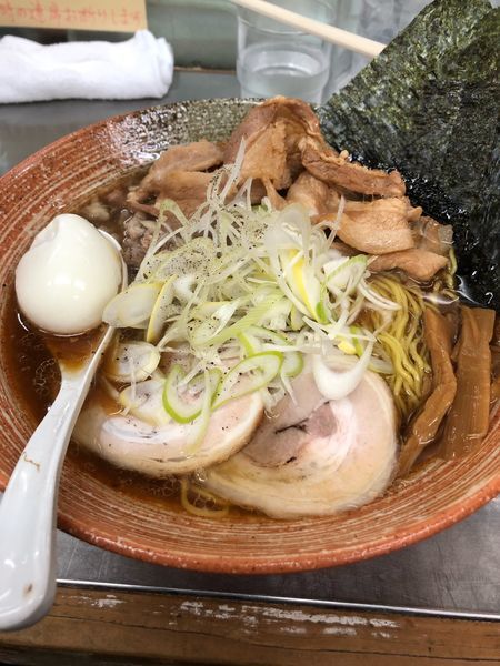 「悪い奴＋のり＋悪い肉100円」@覆麺 智の写真