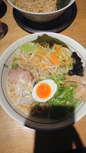 「山出汁野菜味噌」@麺酒場 框の写真